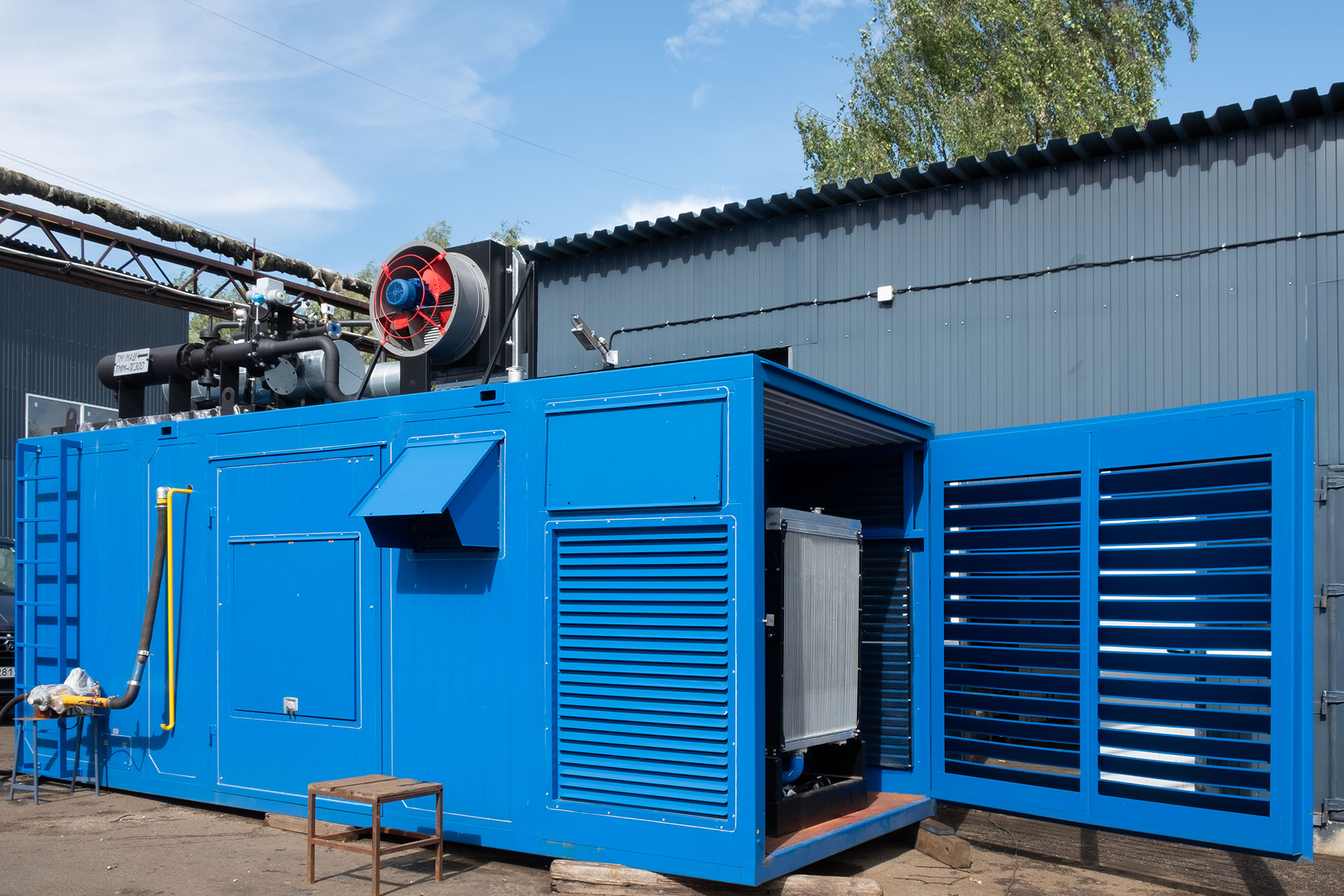 Газопоршневая электростанция 1500 кВт (ЭГП 1500) АГП 1500, ГПУ 1500 на ...